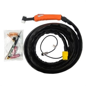 FoxWeld Горелка UnoTIG-17 4м (разъем М16, с кнопкой, пр-во FoxWeld/КНР)