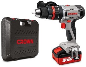 Аккумуляторный ударный шуруповерт CROWN CT21075HMX-4 BMC Аккумуляторный ударный шуруповерт CROWN CT21075HMX-4 BMC
