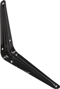 STAYER 150х125 мм, черный, уголок-кронштейн MASTER 37402-4