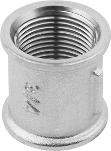 ЗУБР 3/4", никелированная латунь, муфта ЭКСПЕРТ 51291-3/4