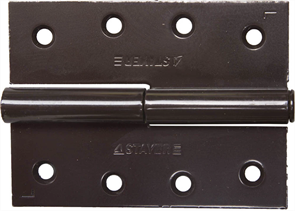 STAYER 100 x 75 x 3 мм, 1 шт., цвет коричневый, левая, петля разъемная MASTER 37613-100-3L