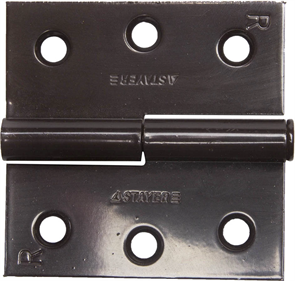 STAYER 75 x 75 x 2.4 мм, 1 шт., цвет коричневый, правая, петля разъемная MASTER 37613-75-3R