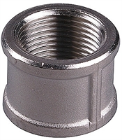 GENERAL FITTINGS 1", никелированная латунь, муфта 51091-1 - фото 100539