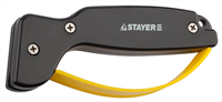 STAYER рабочая часть из карбида, точилка для ножей с защитой 47513 - фото 101046