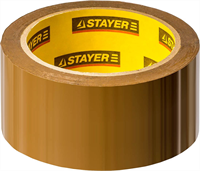 STAYER 48 мм х 60 м, 45 мкм, упаковочная клейкая лента (скотч) 1207-50 - фото 101283