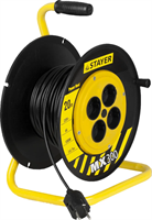 STAYER 20 м, 1300Вт, ПВС 2x0,75 удлинитель на катушке MS 207 55073-20 - фото 101937