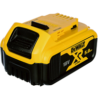 DeWalt аккумуляторная батарея, 5.0 Ач  18.0 В XR Li-ion - фото 103836