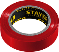 STAYER 15 мм х 10 м, не поддерживает горение, изоляционная лента пвх  Protect-10 12291-R - фото 107922
