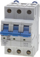 СВЕТОЗАР 20 A, "C", 400 B, 6 kA, 3-полюсной, автоматический выключатель SV-49063-20-C - фото 108042