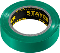 STAYER 15 мм х 10 м, не поддерживает горение, изоляционная лента пвх  Protect-10 12291-G - фото 108092
