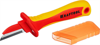 KRAFTOOL 200 мм, прямой, нож диэлектрический KN-1 45401 - фото 108591