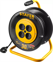 STAYER 20 м, 1300Вт, ПВС 2x0,75 удлинитель на катушке MS 207 55073-30_z01 - фото 108683