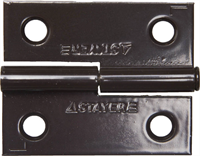 STAYER 50 x 43 x 1.8 мм, 1 шт., цвет коричневый, левая, петля разъемная MASTER 37613-50-3L - фото 109019