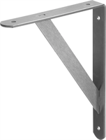 STAYER 250х200х30х4 мм, оцинкованный, уголок-кронштейн, усиленный 37421-5 - фото 109033