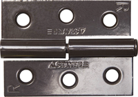STAYER 65 x 48 x 2 мм, 1 шт., цвет коричневый, правая, петля разъемная MASTER 37613-65-3R - фото 109289