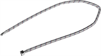 STAYER 1/2", 1 м, оплетка из нерж. стали, укороченная для воды к смесителям, подводка гибкая 51016-100 - фото 110270