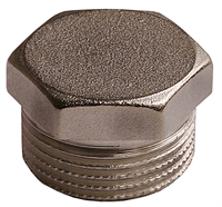 GENERAL FITTINGS 3/4", 6-ти гранная головка, "наружная резьба" заглушка 51097-S-3/4 - фото 110278