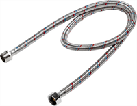 STAYER 1/2", 1 м, оплетка из нержавеющей стали, подводка гибкая для воды 51015-G/S-100 - фото 110440