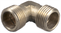 GENERAL FITTINGS 3/4", латунь, "штуцер - штуцер", уголок 51073-S/S-3/4 - фото 110531