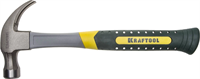 KRAFTOOL 450 г, молоток-гвоздодёр с фиберглассовой рукояткой 20280-450 - фото 111161