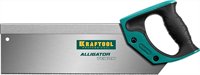 KRAFTOOL 14/15 TPI, 300 мм, ножовка с обушком для стусла (пила) KraftMaxTENON 15228-30 - фото 111628