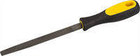 STAYER № 2, 150 мм, с двухкомпонентной рукояткой, трехгранный напильник 16603-15-2 - фото 112390