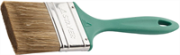 STAYER 75 мм, 3", щетина смешанная, пластмассовая ручка, кисть плоская LASUR-EURO 01081-75 - фото 114652