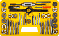 STAYER 40 предметов, легированная сталь, набор метчиков и плашек MaxCut 2805-H40_z01 - фото 116242