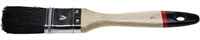 STAYER 20 мм, 3/4", щетина натуральная чёрная, деревянная ручка, кисть плоская UNIVERSAL-EURO 01022-020 - фото 118360