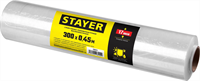 STAYER 300 м х 450 мм, 17 мкм, стрейч-пленка упаковочная 12611 - фото 118578