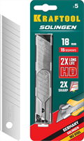 KRAFTOOL 18 мм, 5 шт, лезвия сегментированные SG-18 09606-18-S5_z02 - фото 119562