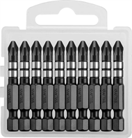 KRAFTOOL 50 мм, 10  шт., PZ2, профессиональные ударные биты Impact Pro 26193-2-50-S10 - фото 122290