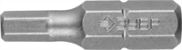 ЗУБР HEX4, 25 мм, 2 шт., биты кованые МАСТЕР 26007-4-25-2 - фото 124350