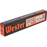 WESTER 3 мм, 3 кг, МР-3, электроды сварочные 990-098 - фото 127754