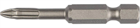 KRAFTOOL PZ1, 50 мм, 2 шт., кованые профессиональные биты X-DRIVE 26123-1-50-2 - фото 128802