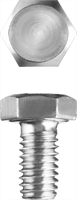 ЗУБР M20 x 40 мм, 5 кг, оцинкованный, болт ГОСТ 7798-70 303080-20-040 - фото 131522