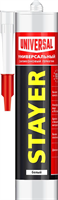 STAYER 260 мл, универсальный, белый, силиконовый герметик 41213-0_z01 - фото 132029