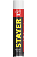 STAYER 800 мл, выход до 65 л, адаптерная, монтажная пена 41134 - фото 133404