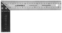 STAYER 250 x 25.5 x 1 мм, нержавеющее полотно, угольник столярный 3431-25_z01 - фото 135585