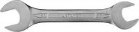 STAYER 27х30 мм, Cr-V сталь, хромированный, гаечный ключ рожковый 27035-27-30 - фото 136655