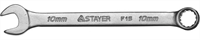 STAYER 10 мм, комбинированный гаечный ключ 27085-10 - фото 136822