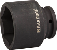KRAFTOOL 3/4", 50 мм, Cr-Mo сталь, фосфатированная, торцовая головка ударная 27945-50_z01 - фото 137105