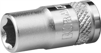 KRAFTOOL 1/4", 7 мм, Cr-V сталь, хромированная, торцовая головка 27815-07_z01 - фото 137270