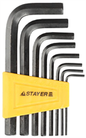 STAYER 8 шт., ключи имбусовые 27405-H8 - фото 137329