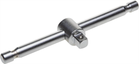 KRAFTOOL 3/8", 150 мм, Cr-V сталь, хромированный, вороток для торцовых головок INDUSTRIE QUALITAT 27830-3/8_z01 - фото 137446