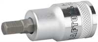 KRAFTOOL 1/2", S2 сталь, H8, сатинированная, торцовая бита-головка "INDUSTRIE QUALITAT" 27908-08 - фото 137447