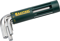 KRAFTOOL 8 шт., Cr-Mo, ключи имбусовые в наборе, короткие 27430-1_z01 - фото 137693