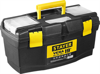 STAYER 490 х 250 х 250 мм (19"), пластиковый, ящик для инструментов VEGA-19 38105-18_z03 - фото 137744