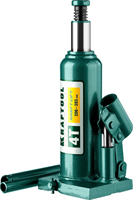 KRAFTOOL 4 т, 206-393 мм, домкрат гидравлический бутылочный сварной Kraft-Lift 43462-4_z01 - фото 137811