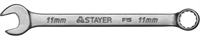 STAYER 11 мм, комбинированный гаечный ключ 27085-11 - фото 137923
